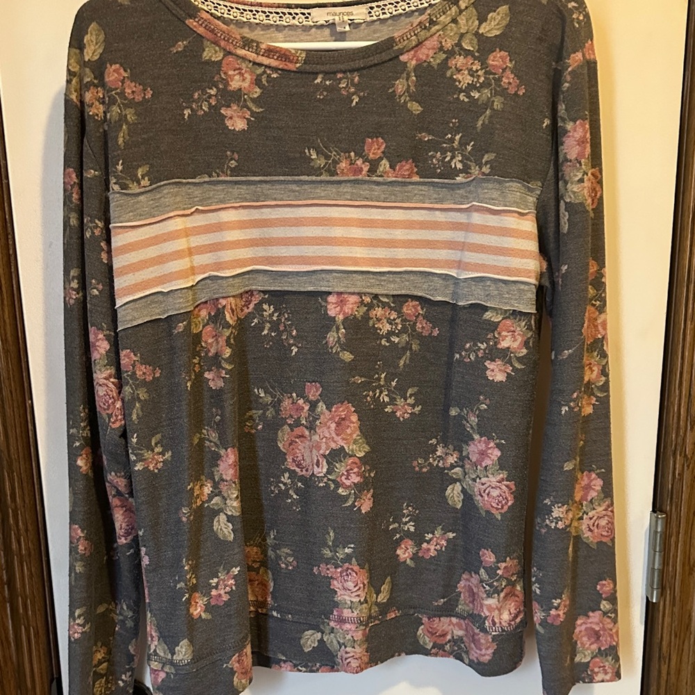 Maurices Floral Long Sleeve